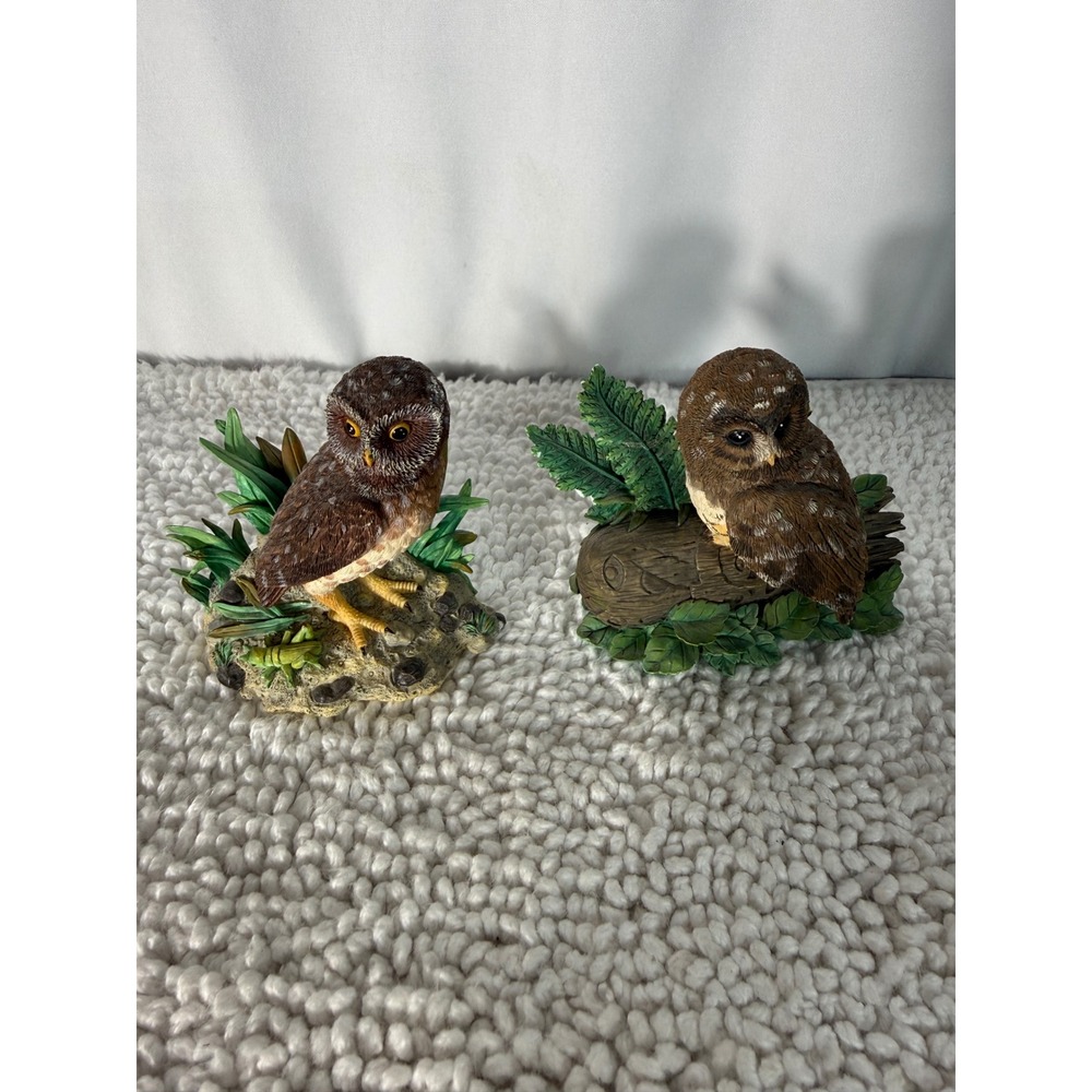 National Wildlife Federation Owl Figurines Sandhill Lookout Spirit of the Woods